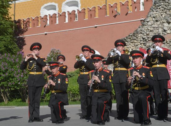 Открытие программы «Военные оркестры в парках»