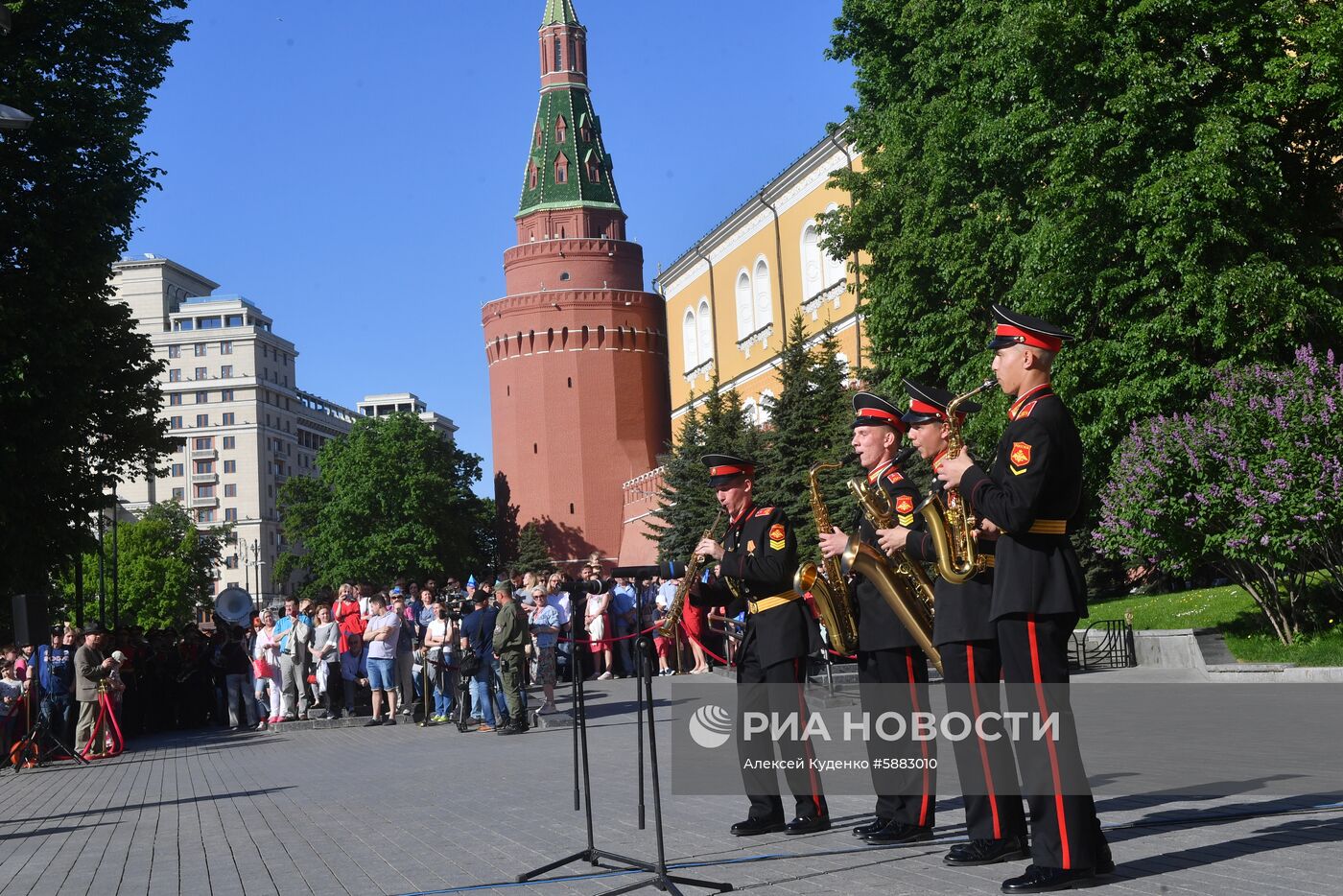 Открытие программы «Военные оркестры в парках»