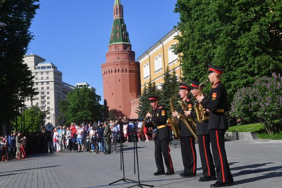 Открытие программы «Военные оркестры в парках»