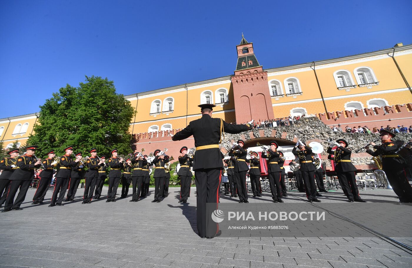 Открытие программы «Военные оркестры в парках»