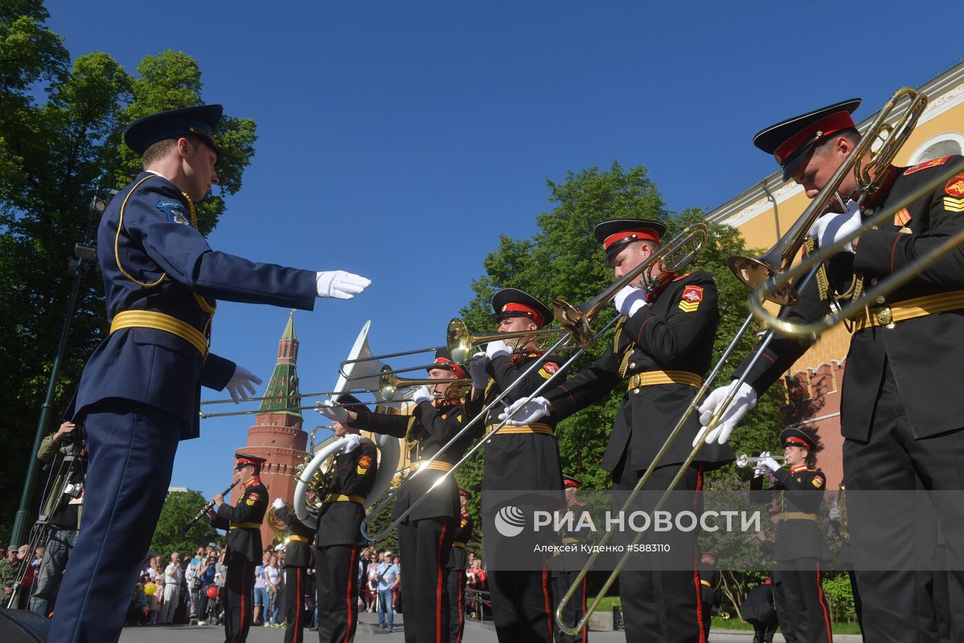 Открытие программы «Военные оркестры в парках»