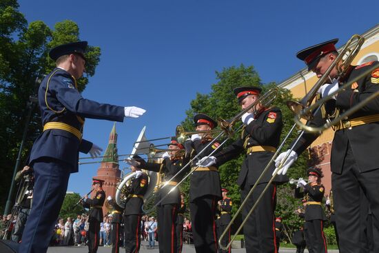 Открытие программы «Военные оркестры в парках»