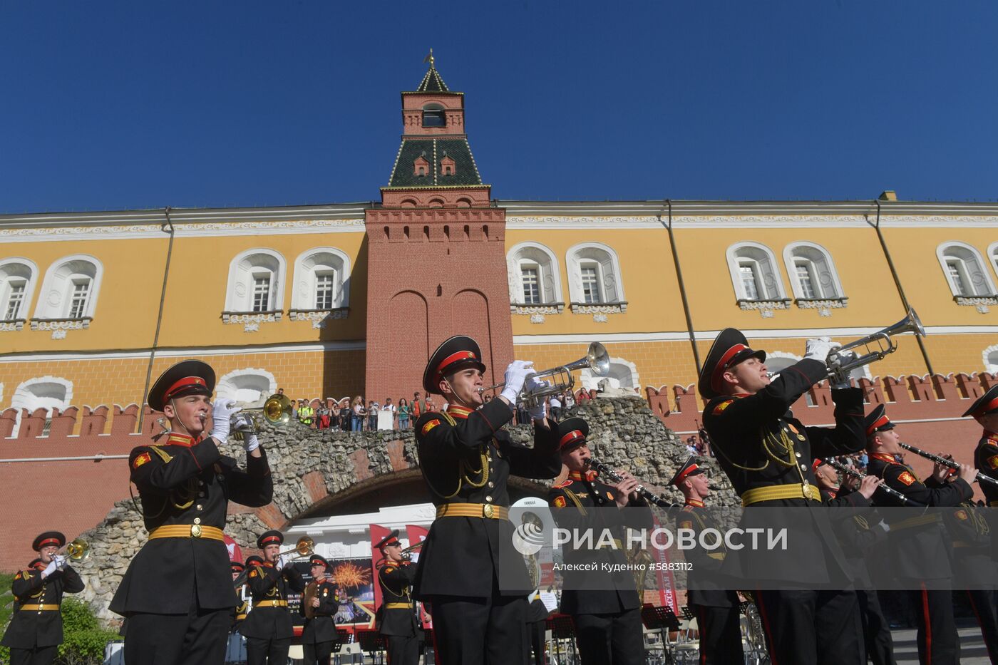 Открытие программы «Военные оркестры в парках»