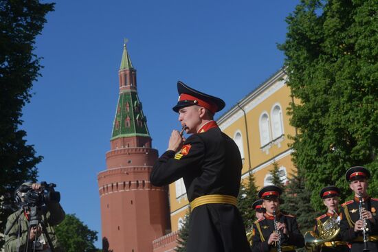 Открытие программы «Военные оркестры в парках»