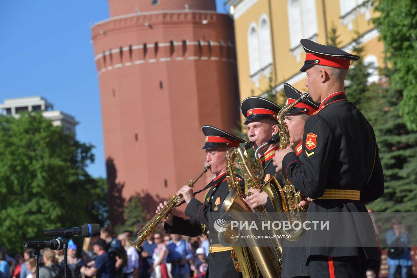 Открытие программы «Военные оркестры в парках»