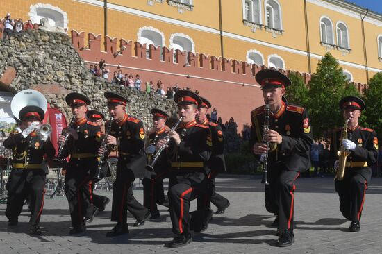 Открытие программы «Военные оркестры в парках»