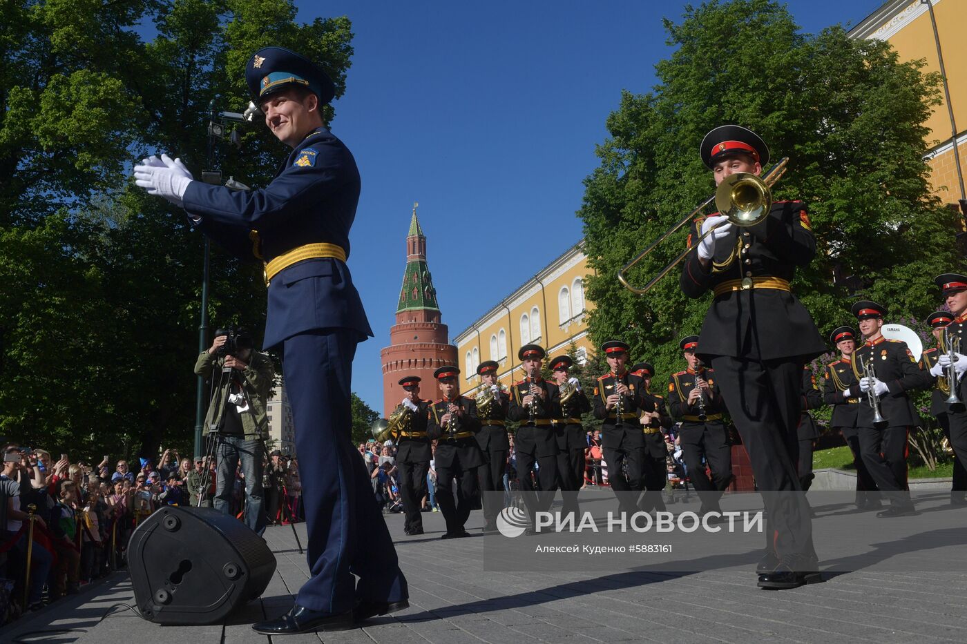 Открытие программы «Военные оркестры в парках»