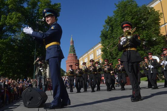 Открытие программы «Военные оркестры в парках»