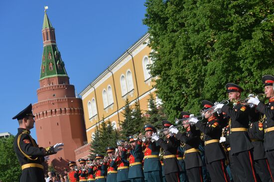 Открытие программы «Военные оркестры в парках»