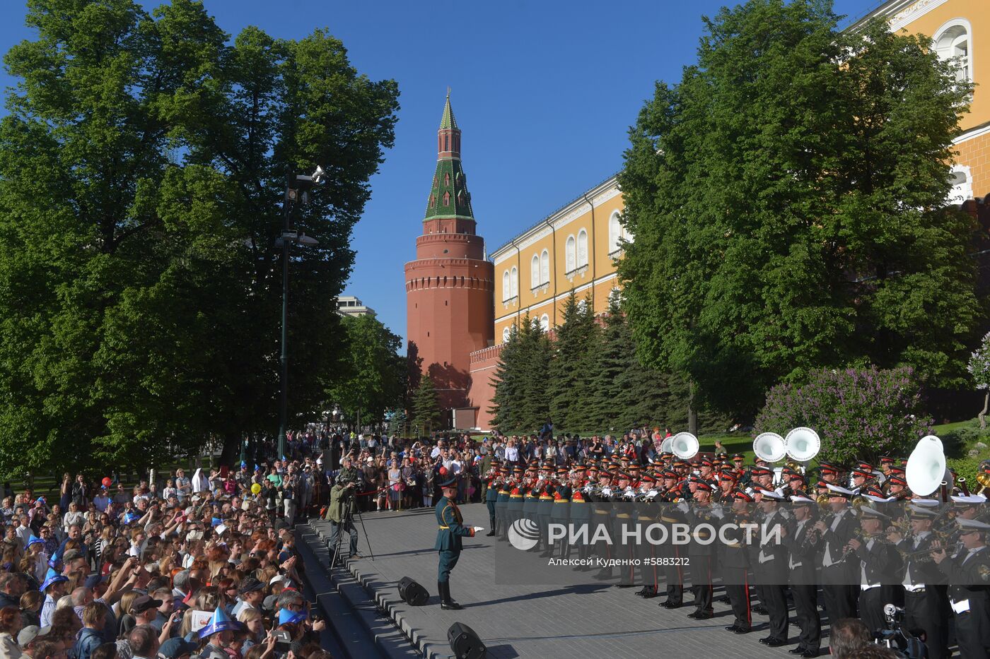 Открытие программы «Военные оркестры в парках»