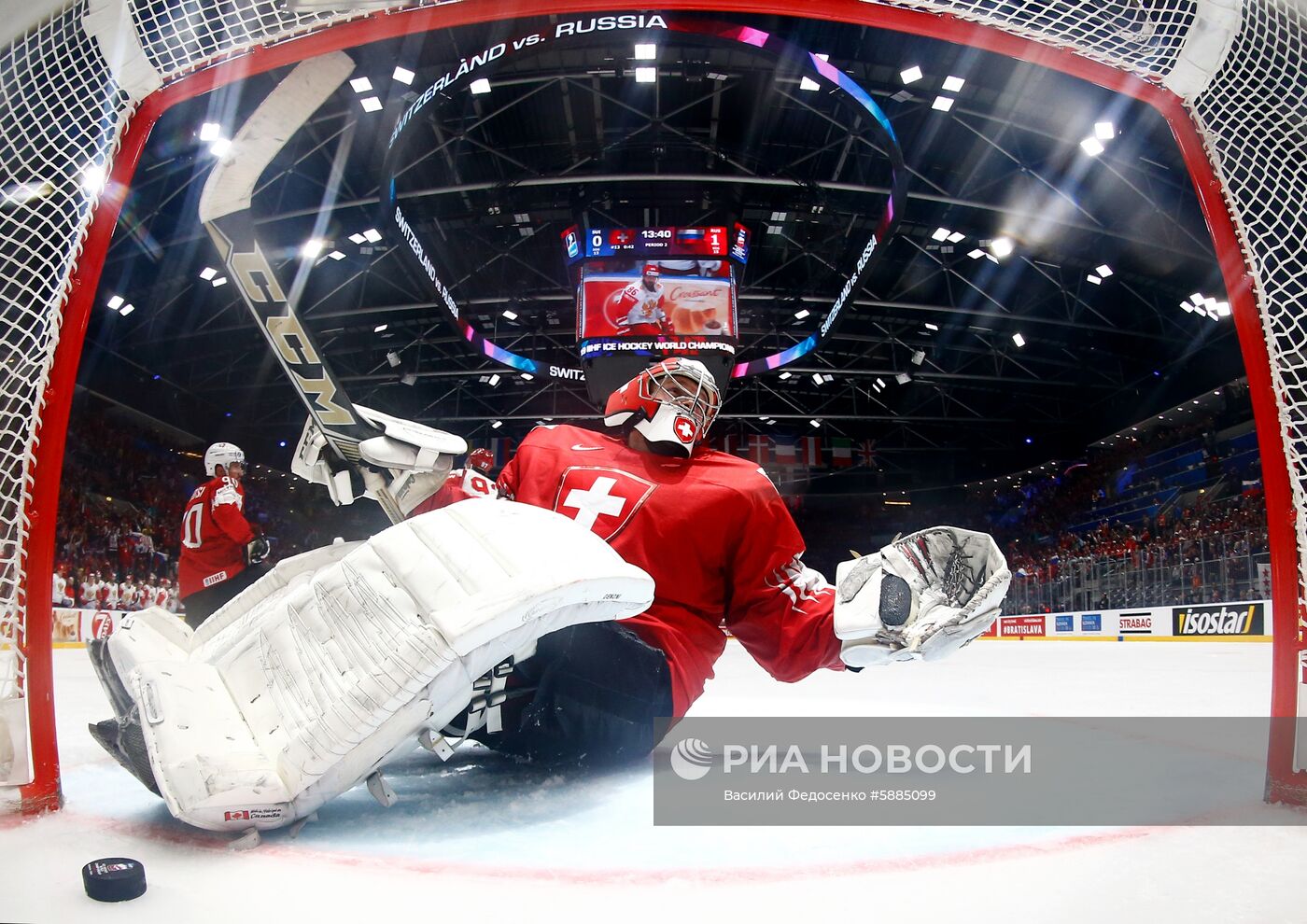 Хоккей. Чемпионат мира. Матч Швейцария  - Россия