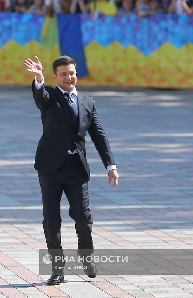 Инаугурация избранного президента Украины В. Зеленского