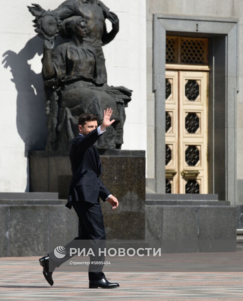 Инаугурация избранного президента Украины В. Зеленского