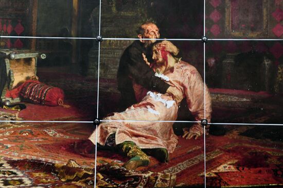 Реставрация картины "Иван Грозный и сын его Иван 16 ноября 1581 года"