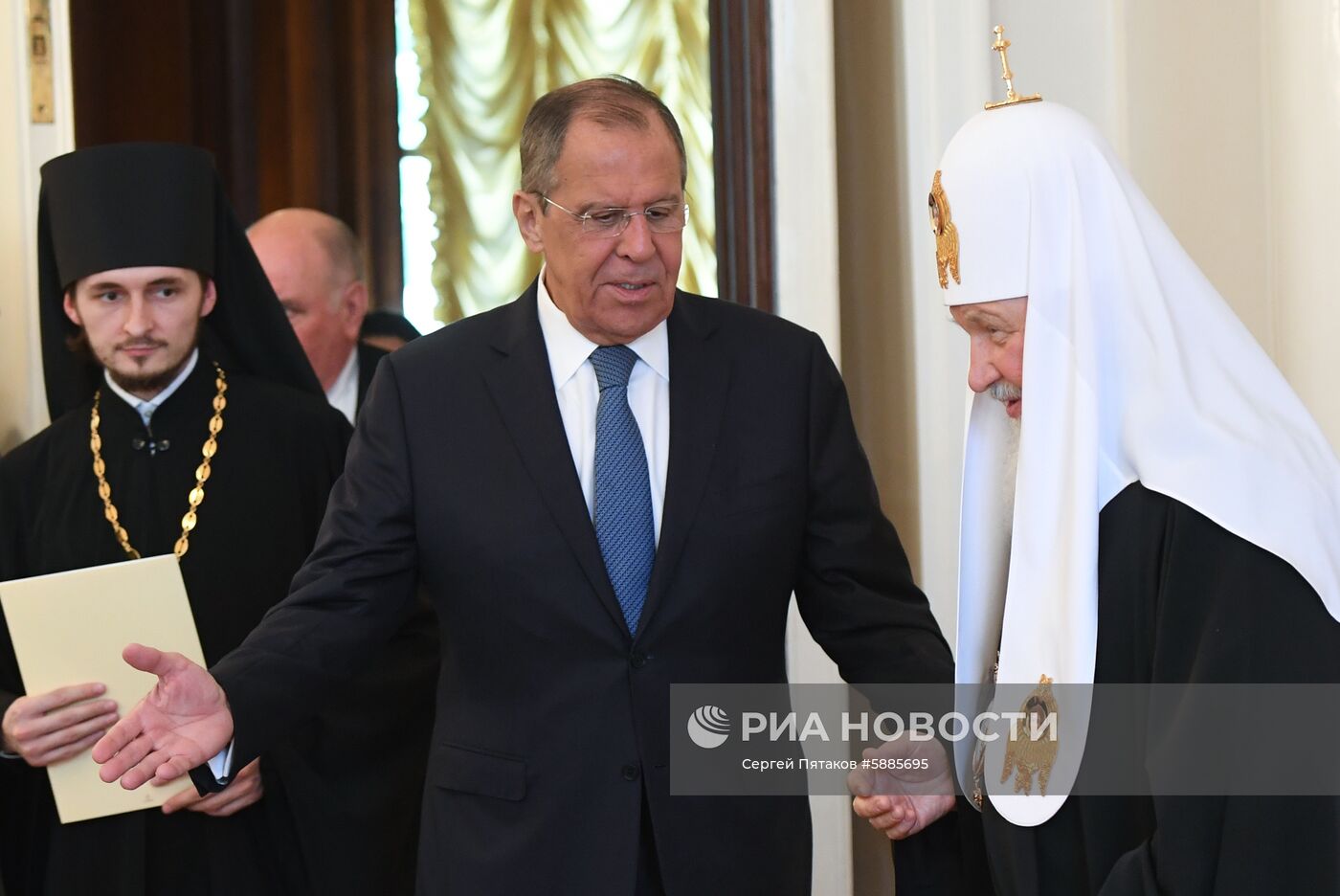 Прием по случаю православной Пасхи в МИД РФ 