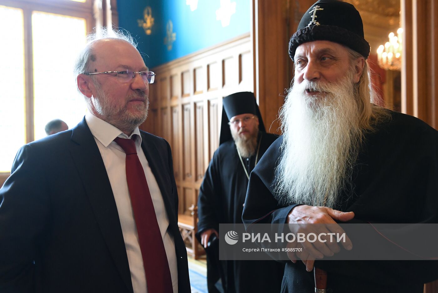 Прием по случаю православной Пасхи в МИД РФ 