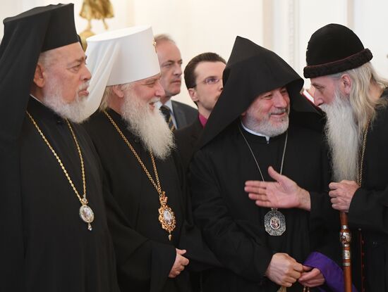 Прием по случаю православной Пасхи в МИД РФ 