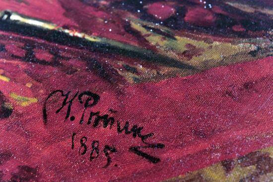 Реставрация картины "Иван Грозный и сын его Иван 16 ноября 1581 года"