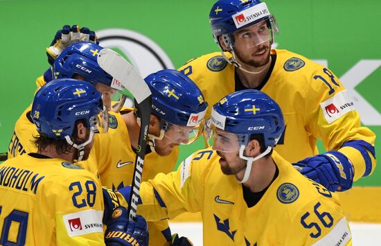 Хоккей. Чемпионат мира. Матч Швеция - Россия