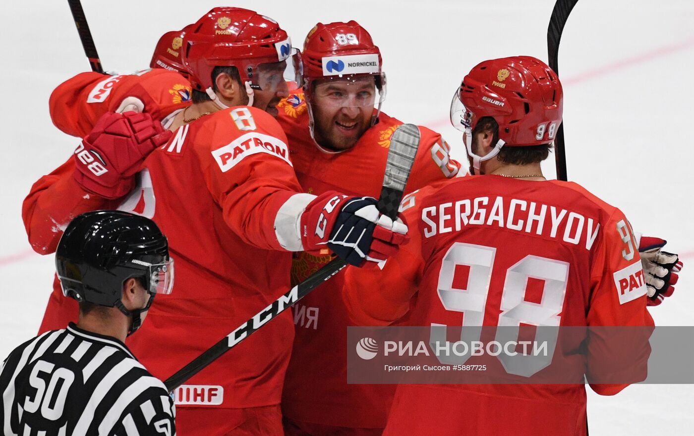 Хоккей. Чемпионат мира. Матч Швеция - Россия