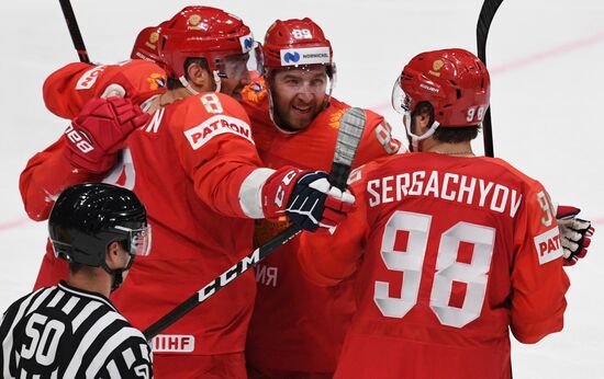 Хоккей. Чемпионат мира. Матч Швеция - Россия