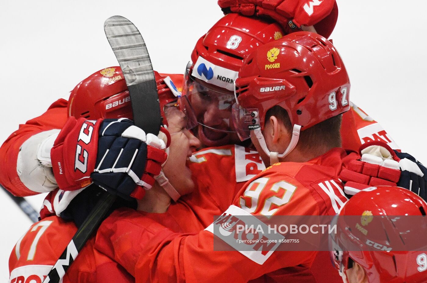 Хоккей. Чемпионат мира. Матч Швеция - Россия