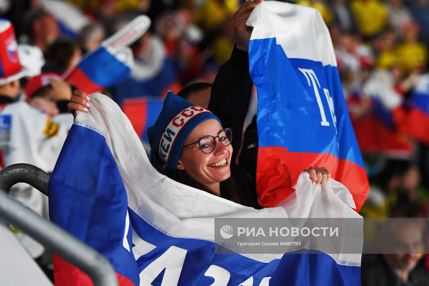 Хоккей. Чемпионат мира. Матч Швеция - Россия