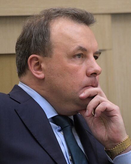 Заседание Совета Федерации РФ  