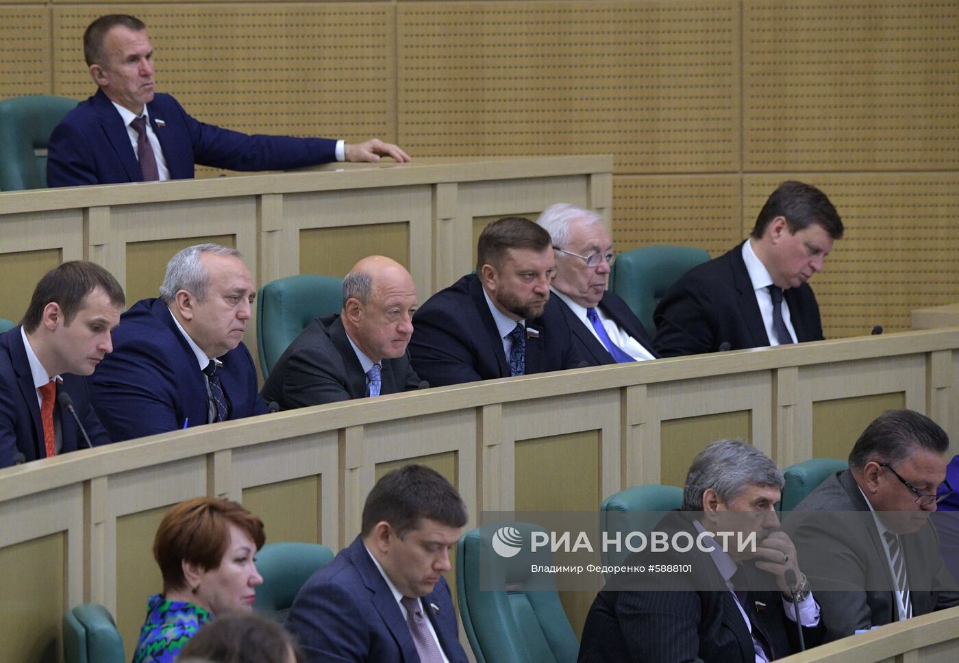 Заседание Совета Федерации РФ  