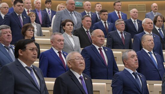 Заседание Совета Федерации РФ  