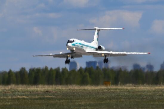 Последний полет самолета Ту-134