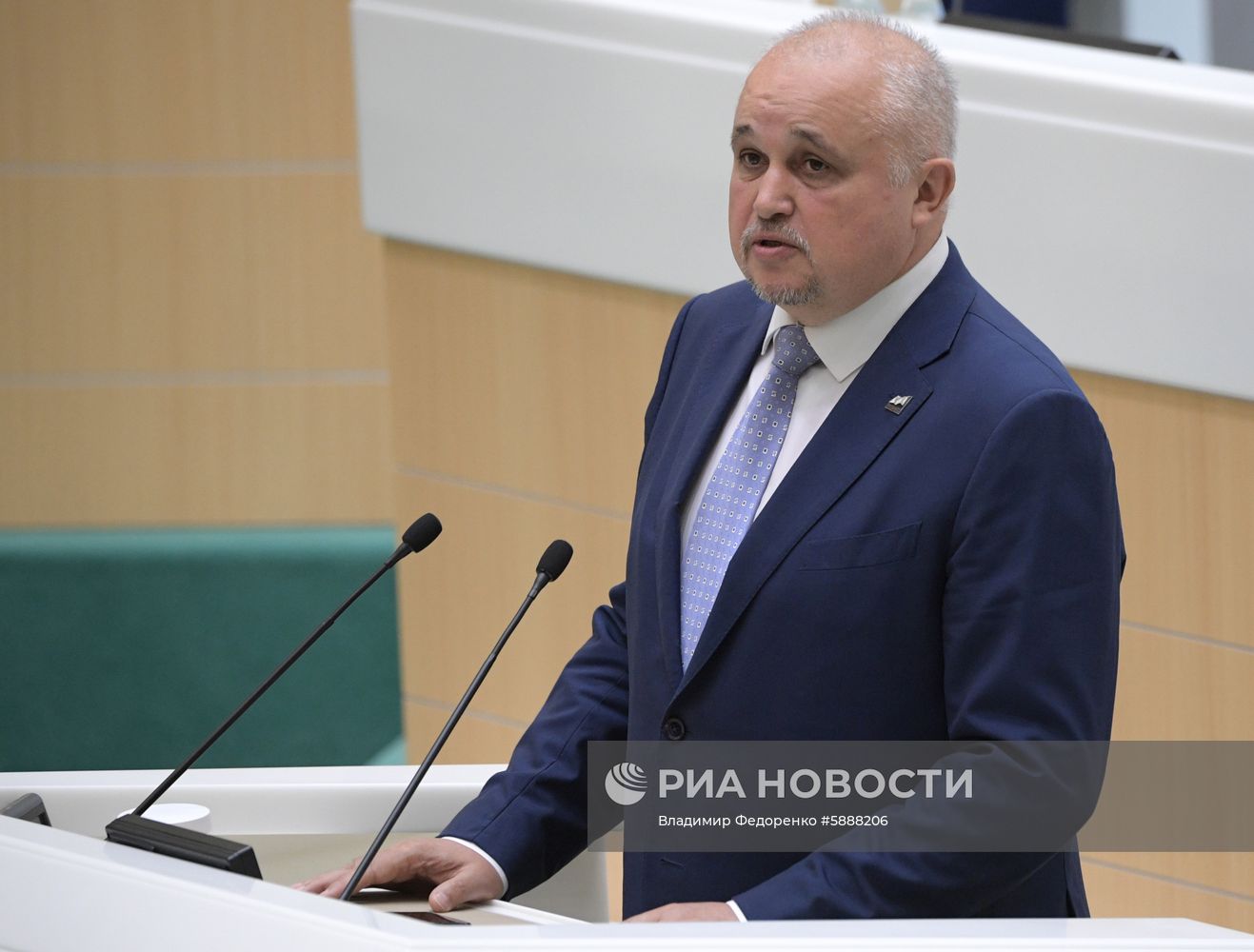 Заседание Совета Федерации РФ
