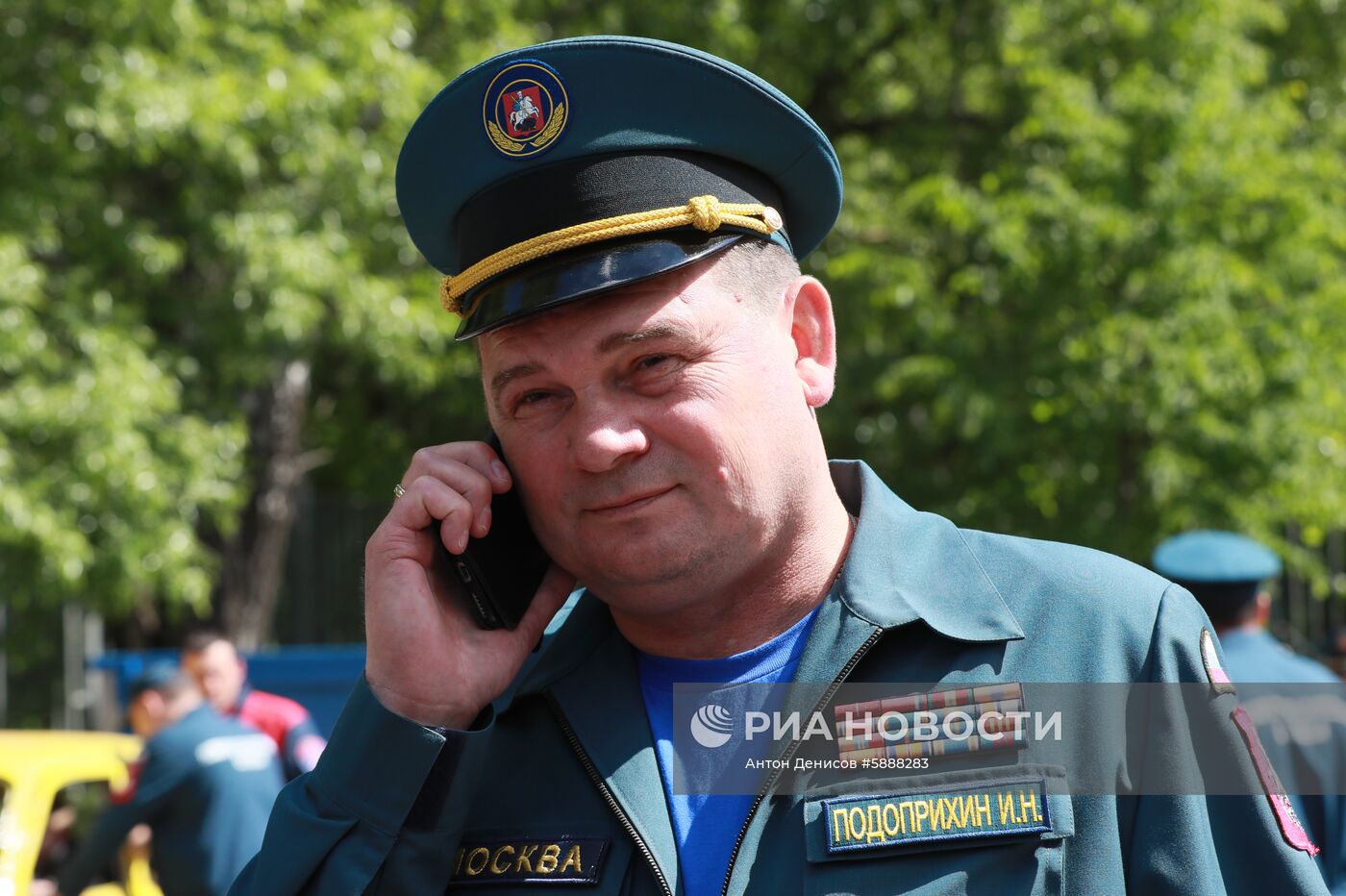 Учения в пожарно-спасательном центре