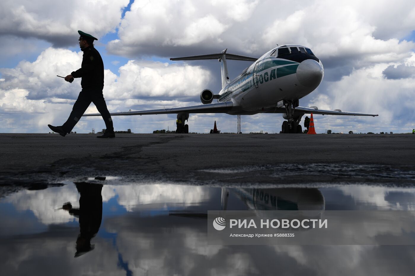 Последний полет самолета Ту-134