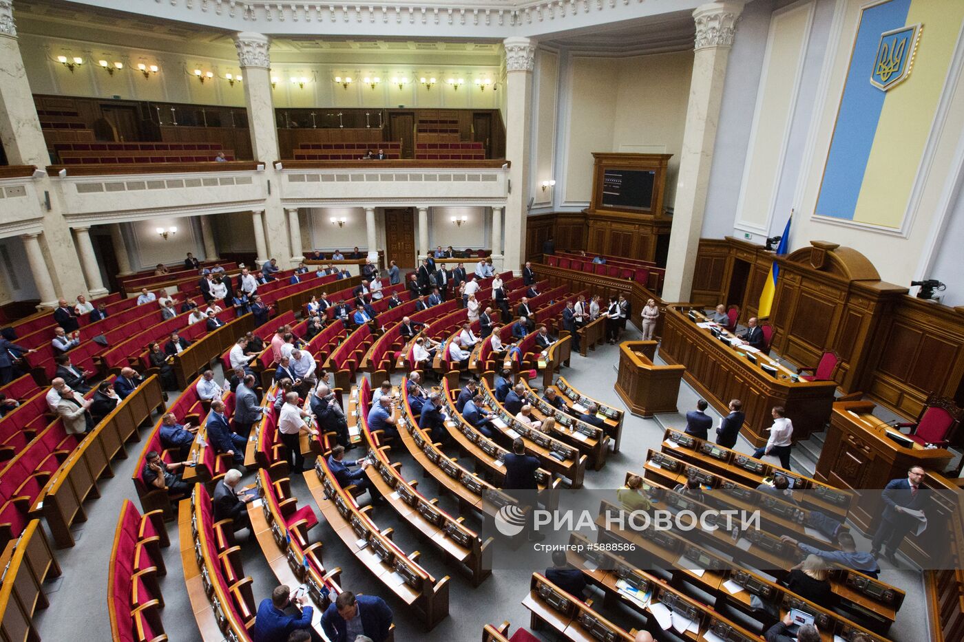 Заседание Верховной рады Украины