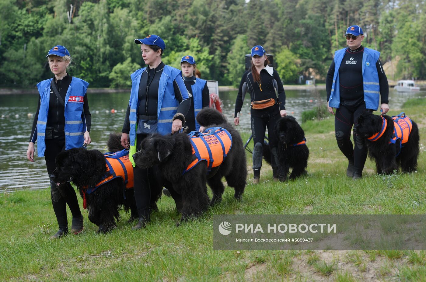 Подготовка московских спасателей на воде к летнему сезону