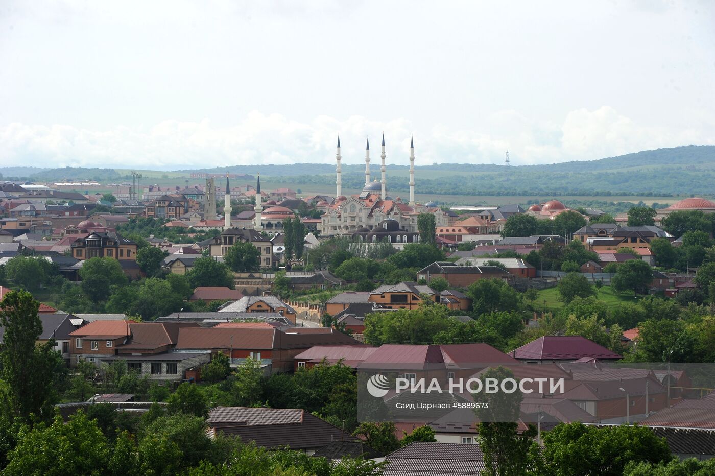 Село Центарой в Чечне 