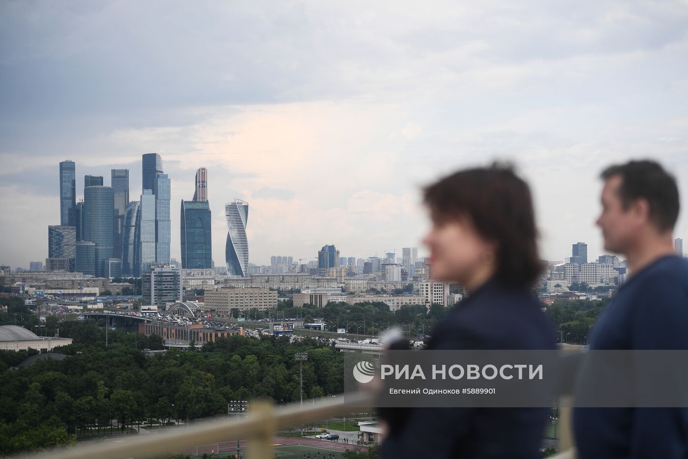 Смотровая площадка в "Лужниках"