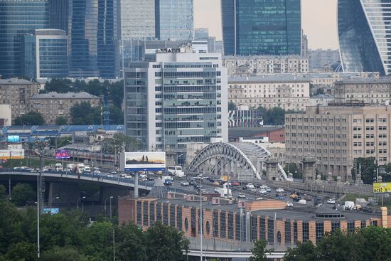 Смотровая площадка в "Лужниках"