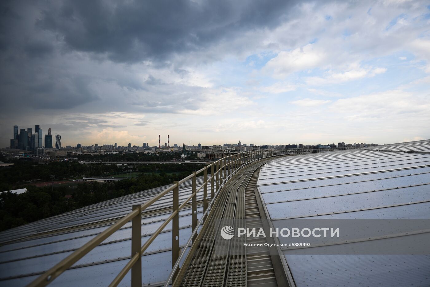 Смотровая площадка в "Лужниках"