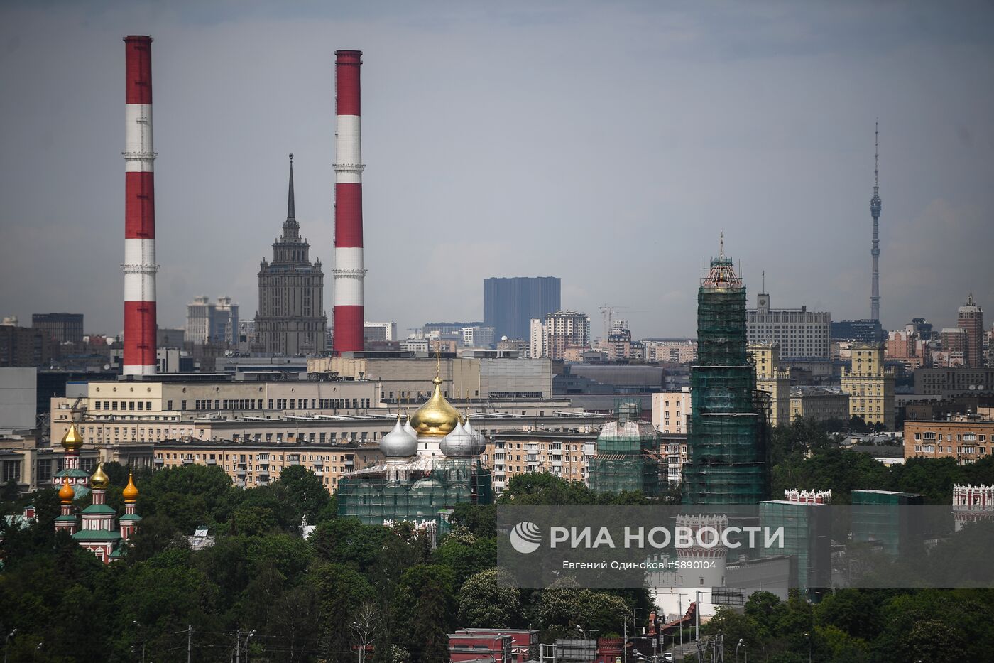 Смотровая площадка в "Лужниках"