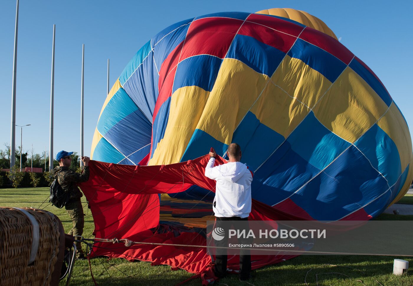 Фестиваль аэростатов, посвященный переходу на цифровое телевещание