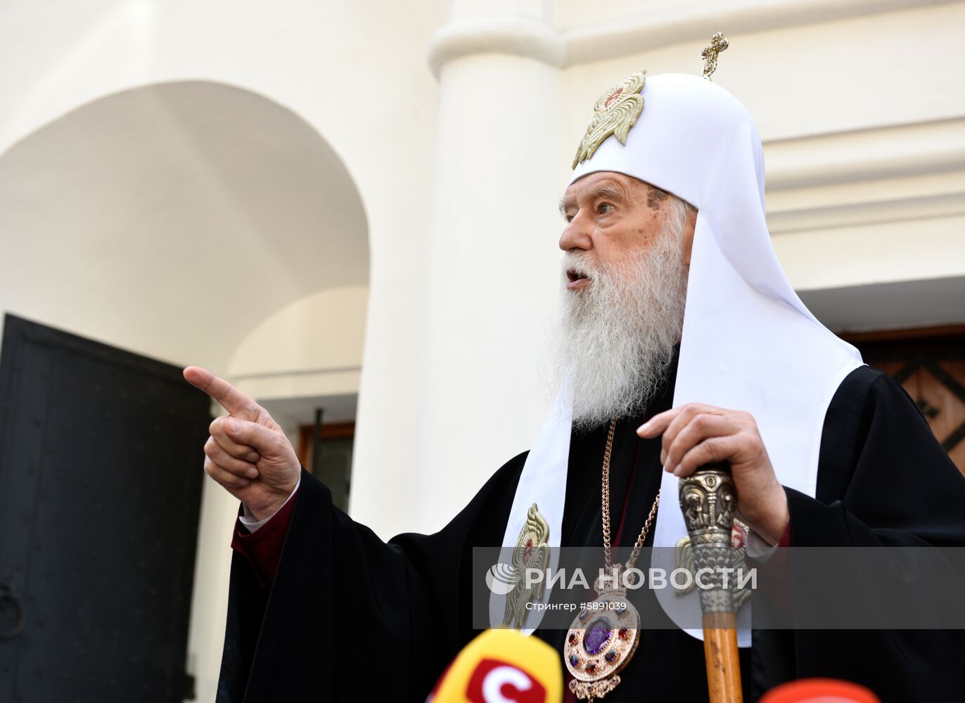 Заседание синода Православной церкви Украины