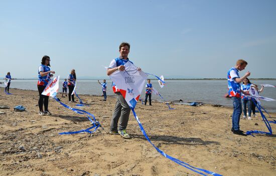 Запуск "цифровых змеев" в городах России