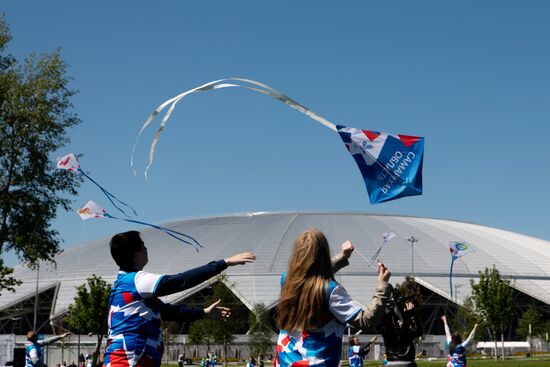 Запуск "цифровых змеев" в городах России