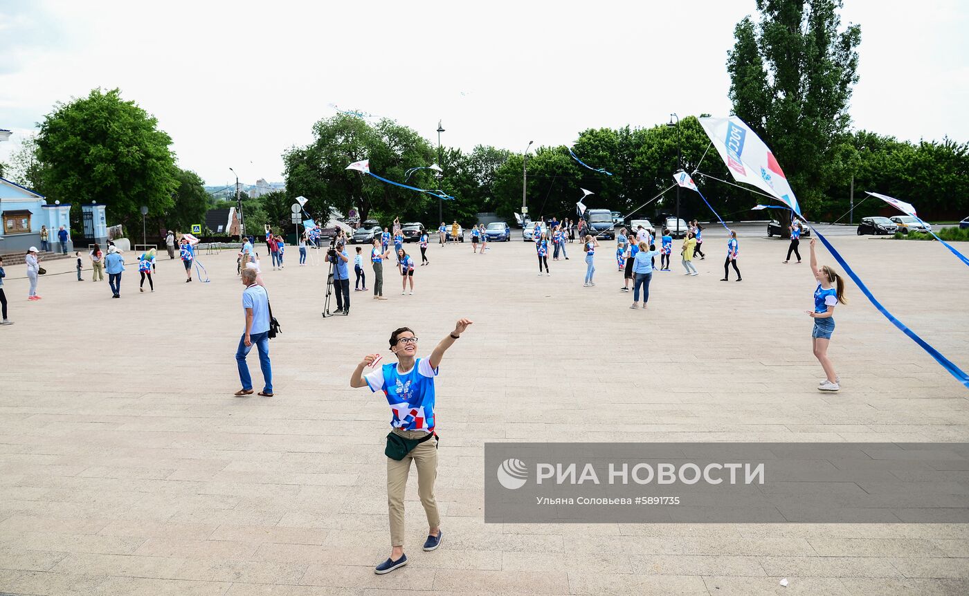 Запуск "цифровых змеев" в городах России