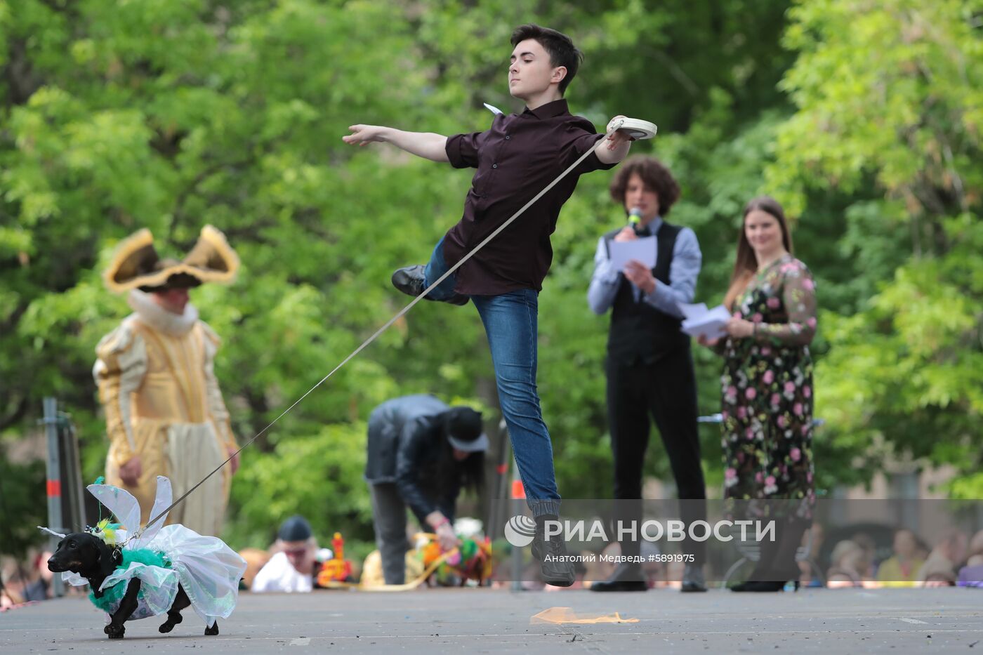 "Такс парад" в Санкт-Петербурге