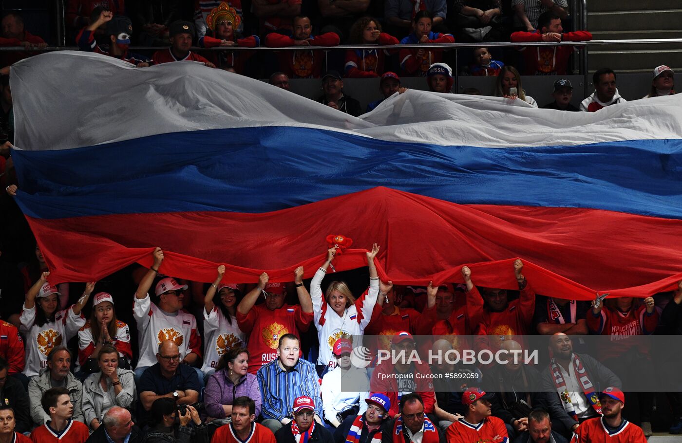 Хоккей. Чемпионат мира. Матч Россия - Финляндия