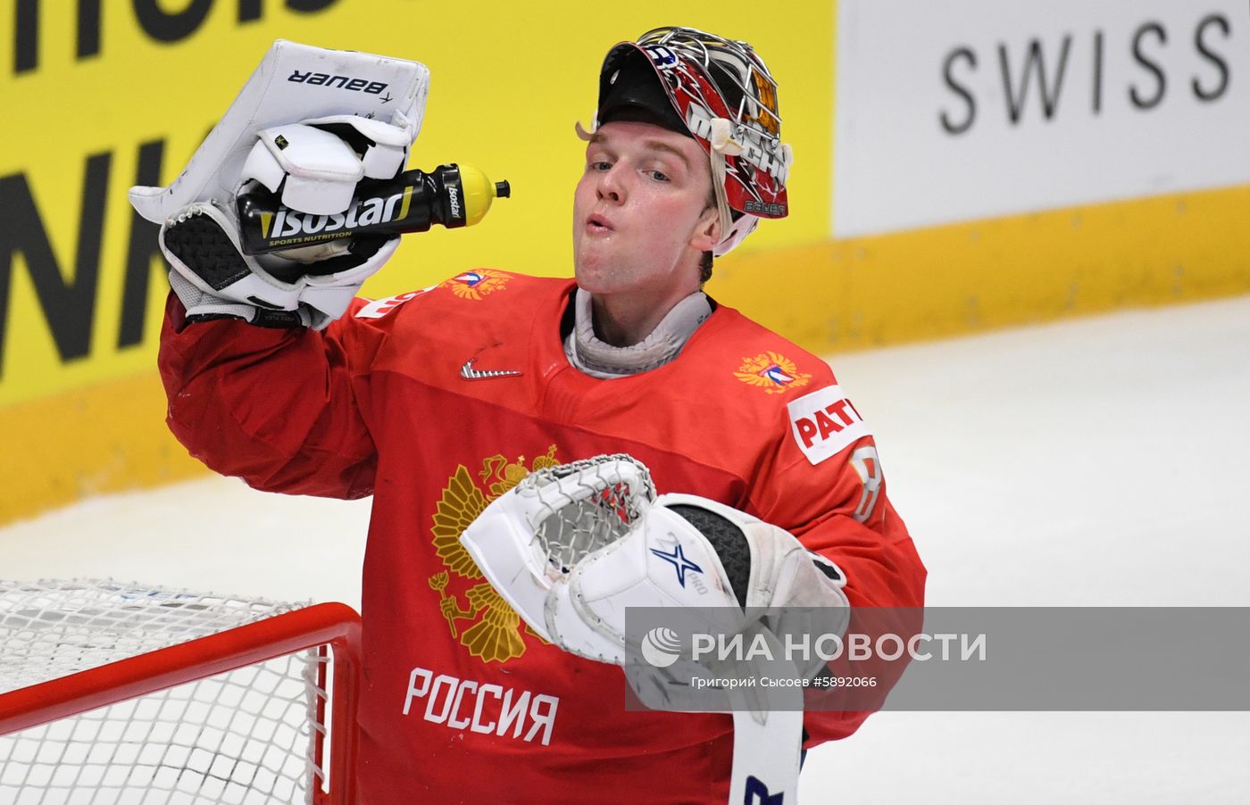 Хоккей. Чемпионат мира. Матч Россия - Финляндия