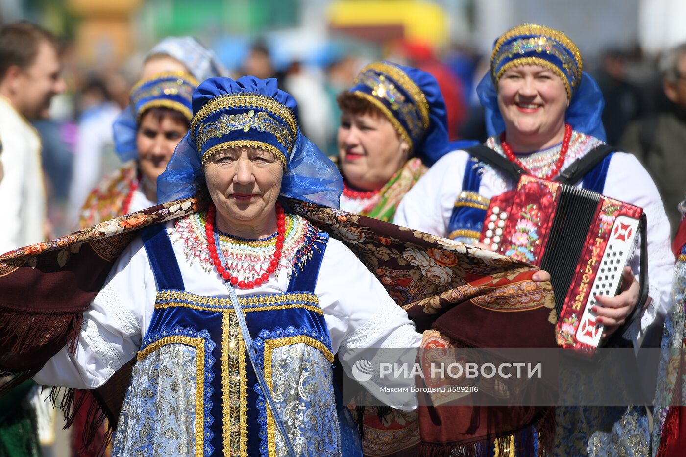 Русский народный праздник "Каравон" в Казани